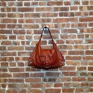 Isabella Fiore Audra Studded Hobo Bag